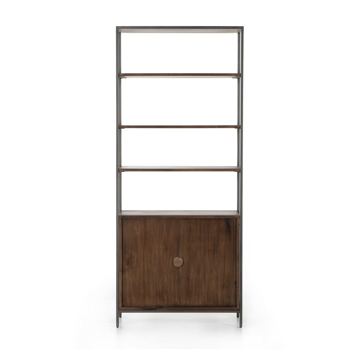 Trey Modular Wide Bookcase - Auburn Poplar