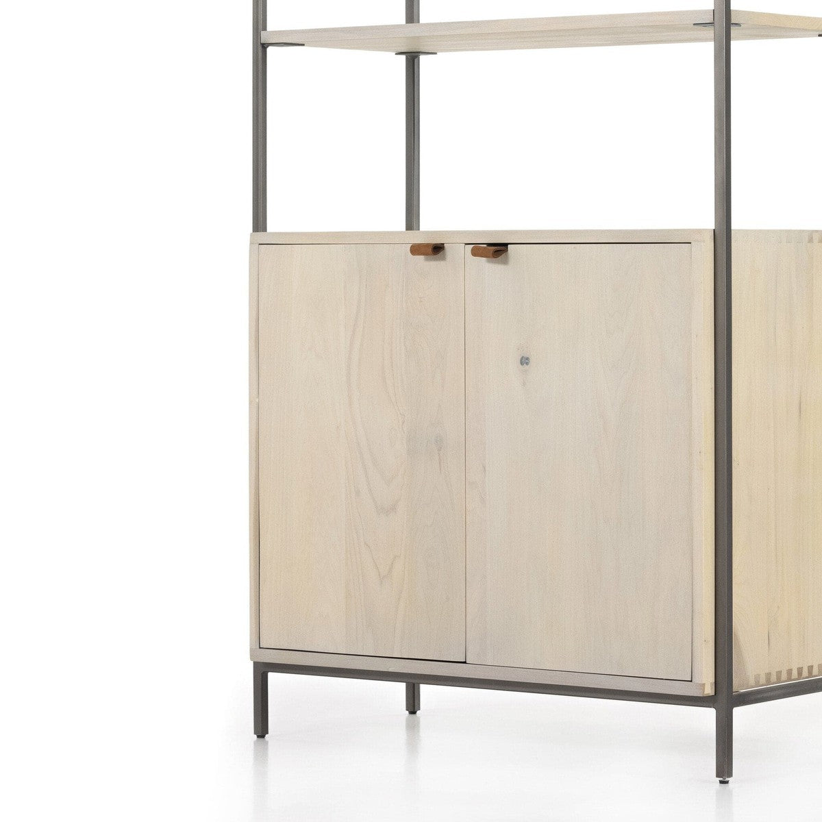 Trey Modular Wide Bookcase - Dove Poplar