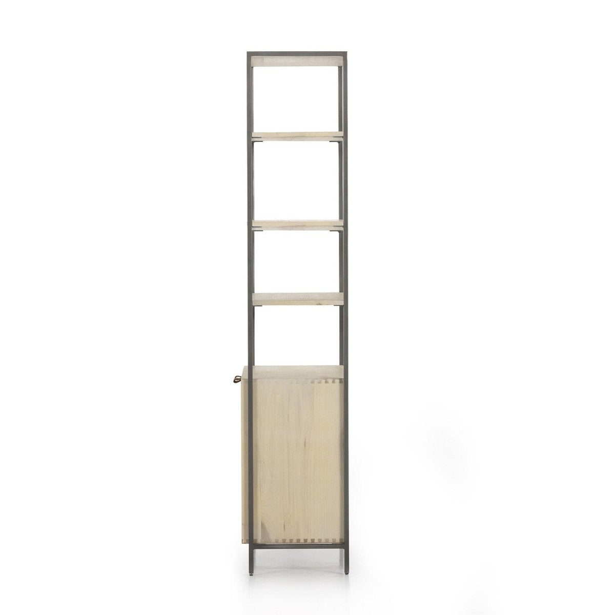 Trey Modular Wide Bookcase - Dove Poplar