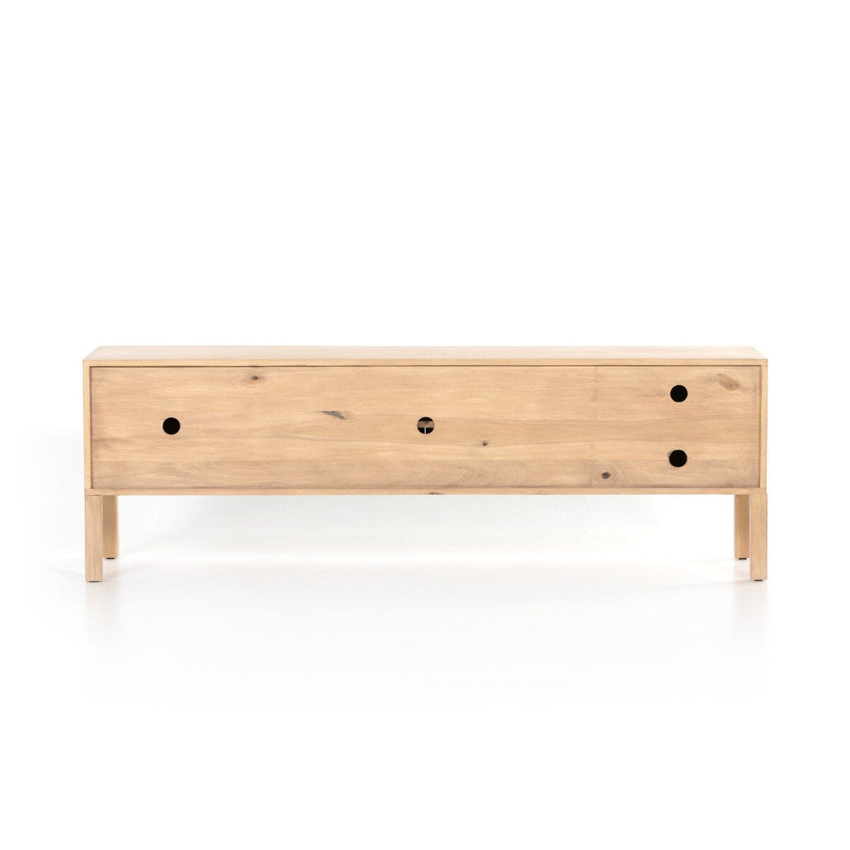 Isador Media Console - Dry Wash Poplar