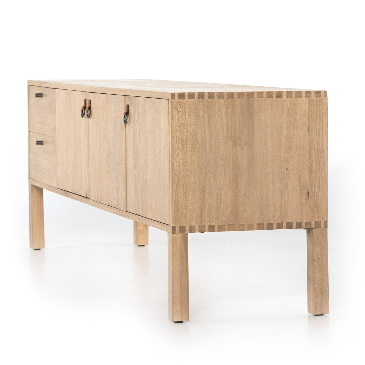 Isador Media Console - Dry Wash Poplar