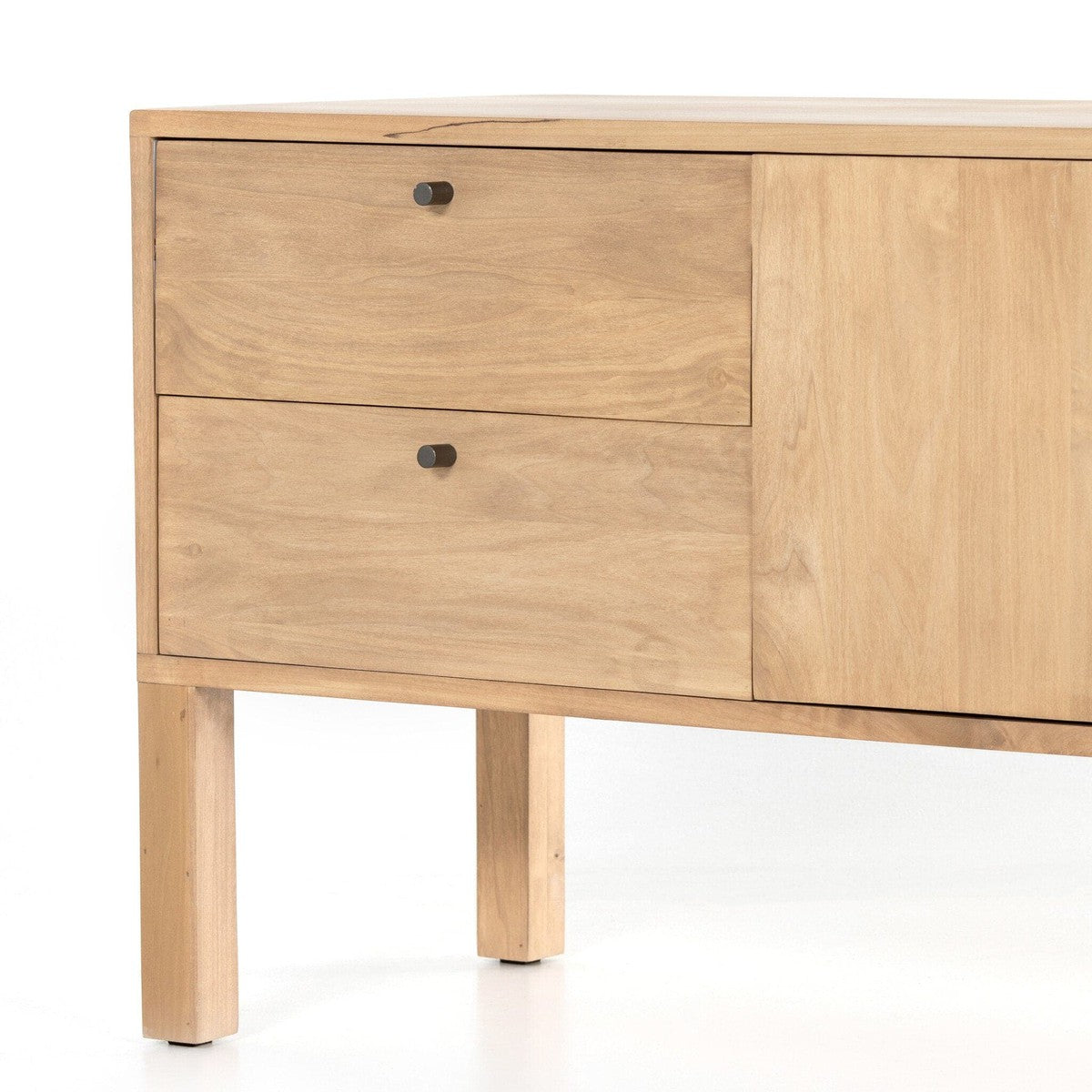 Isador Media Console - Dry Wash Poplar