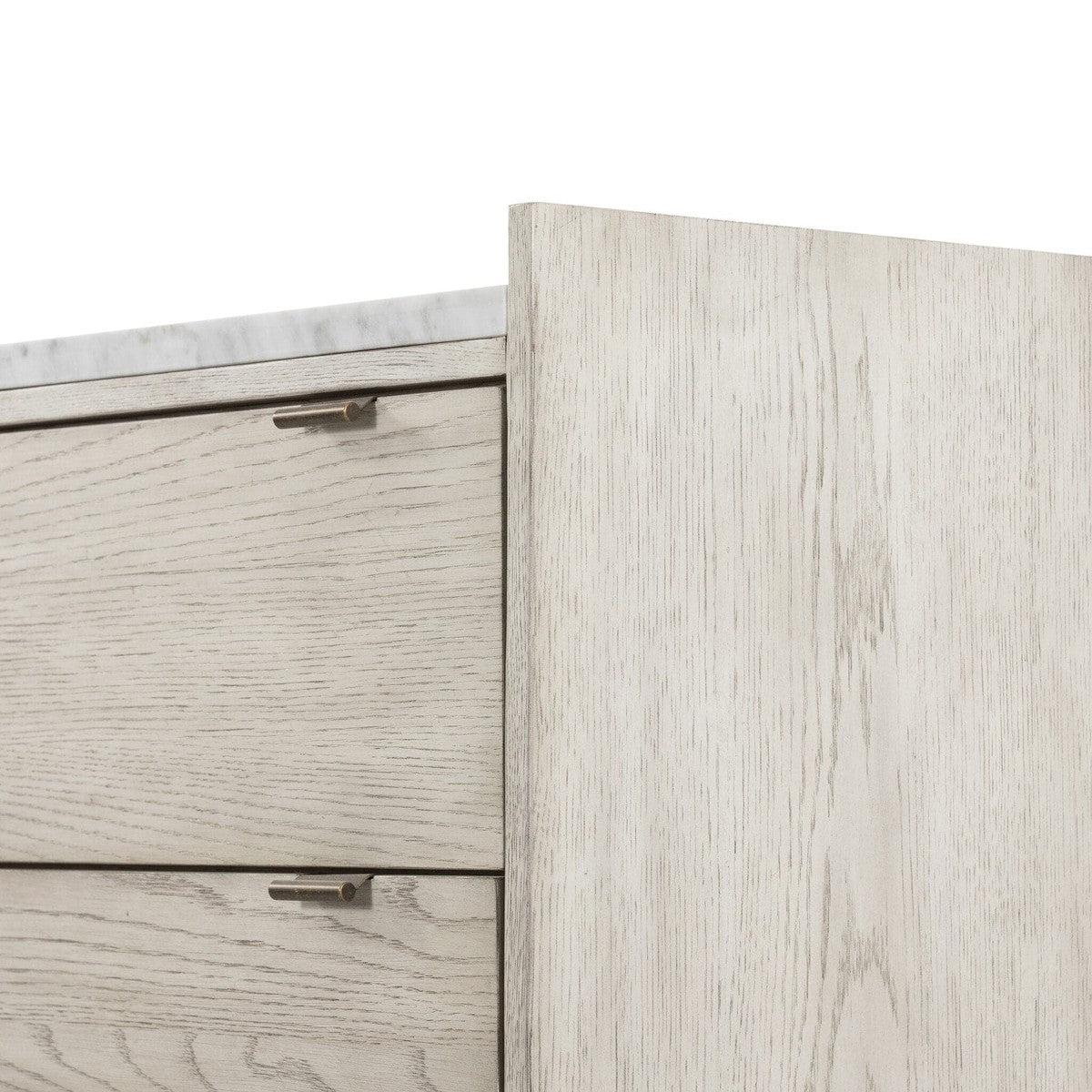 Viggo 6 Drawer Dresser - Vintage White Oak