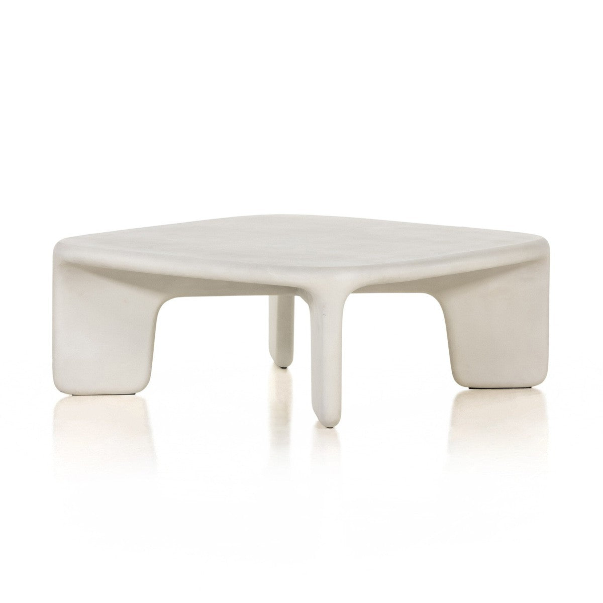 Dante Coffee Table - White Concrete