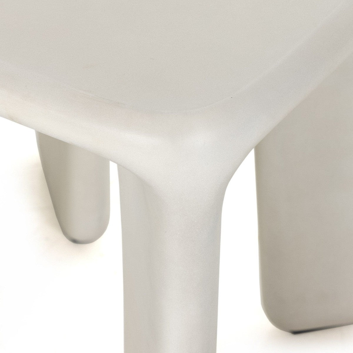 Dante End Table - White Concrete