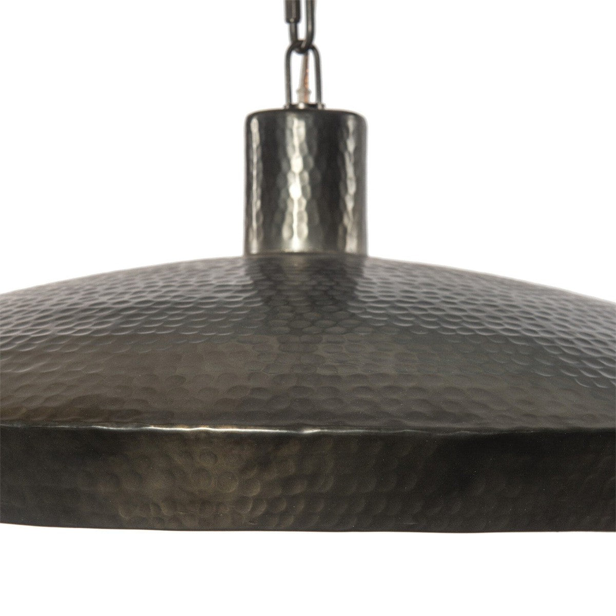 Eldon Pendant - Hammered Dark Antique Brass