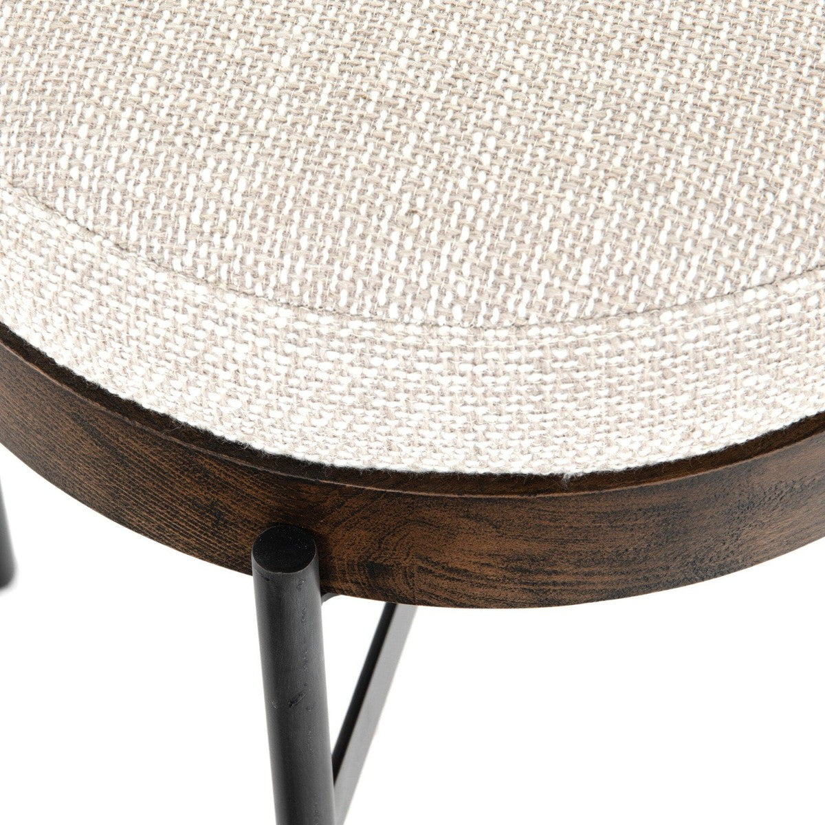 Edwyn Small Ottoman - Gibson Wheat