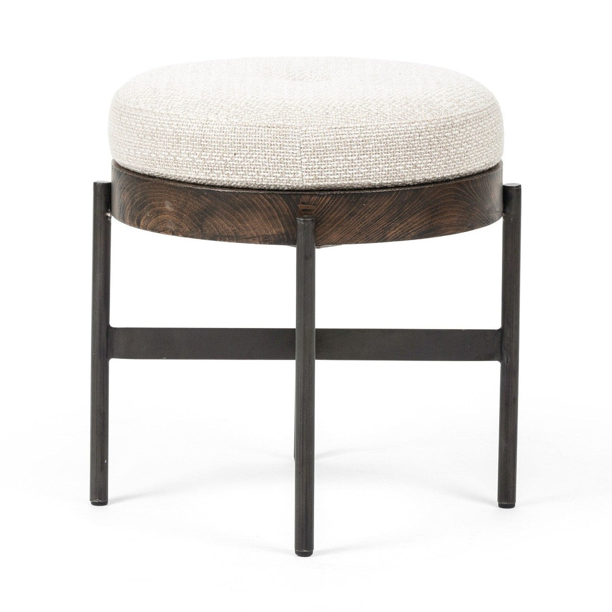 Edwyn Small Ottoman - Gibson Wheat