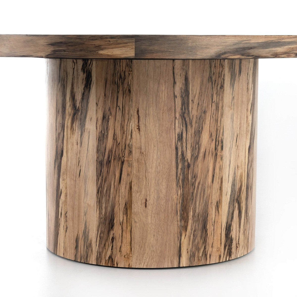 Hudson Round Dining Table - Spalted Primavera