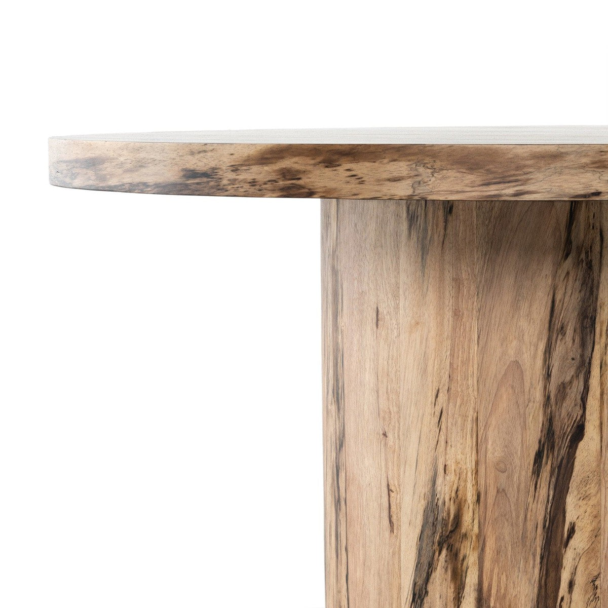 Hudson Round Dining Table - Spalted Primavera