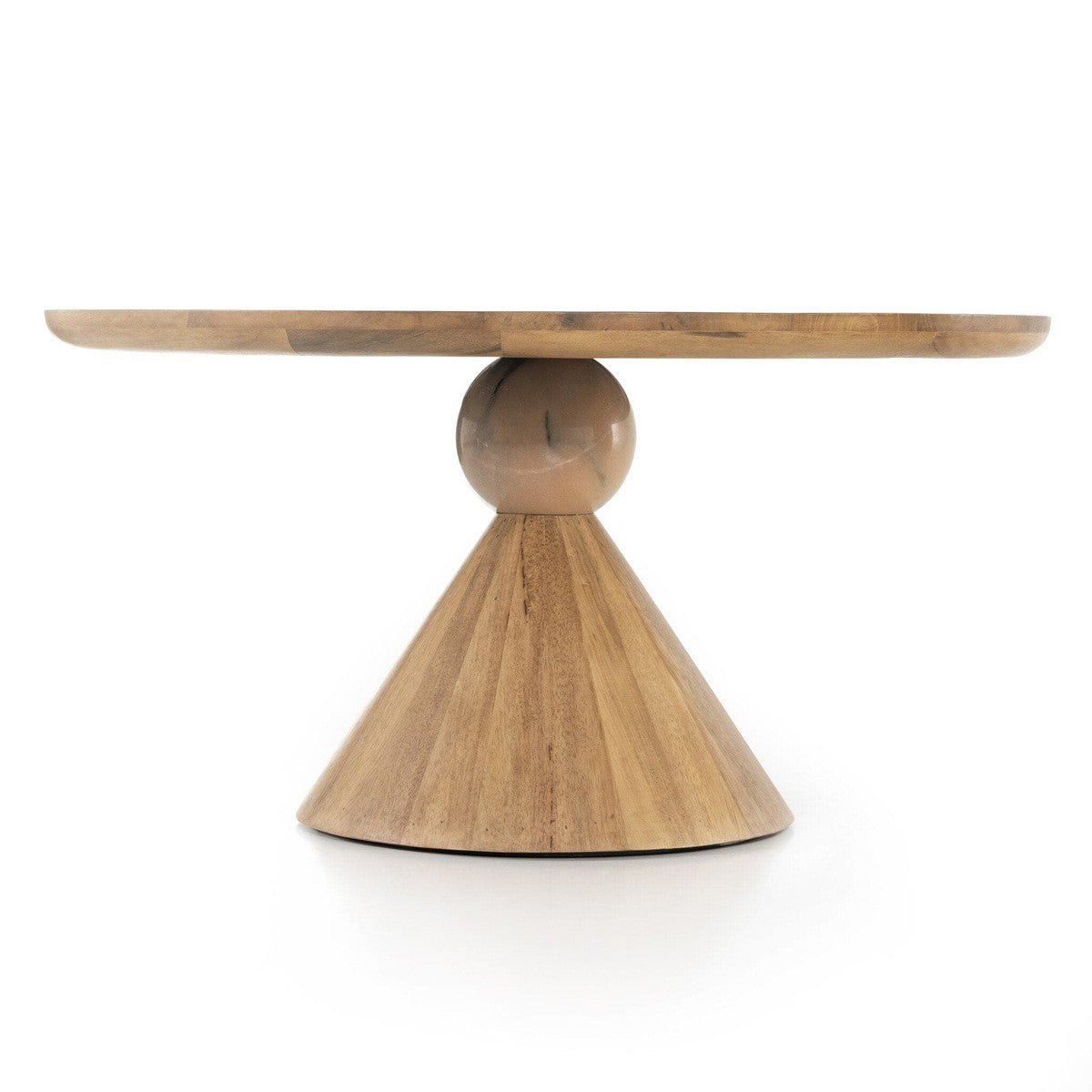 Bibianna Dining Table - Smoked Honey