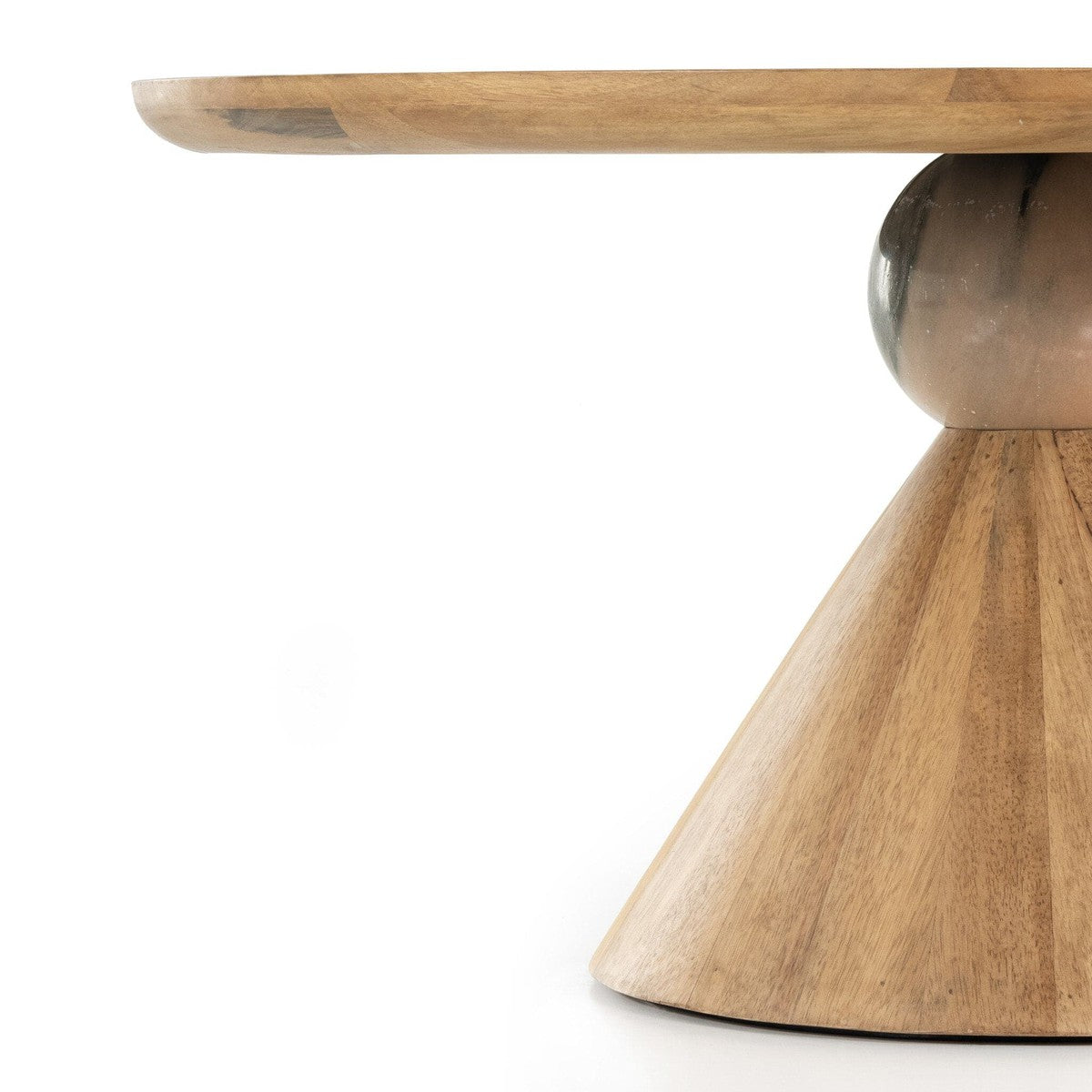 Bibianna Dining Table - Smoked Honey