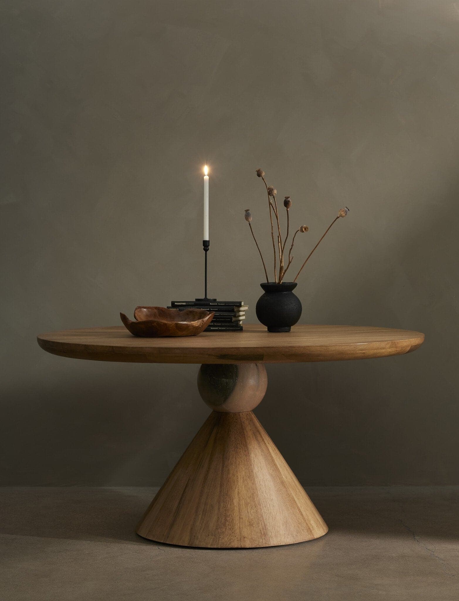 Bibianna Dining Table - Smoked Honey