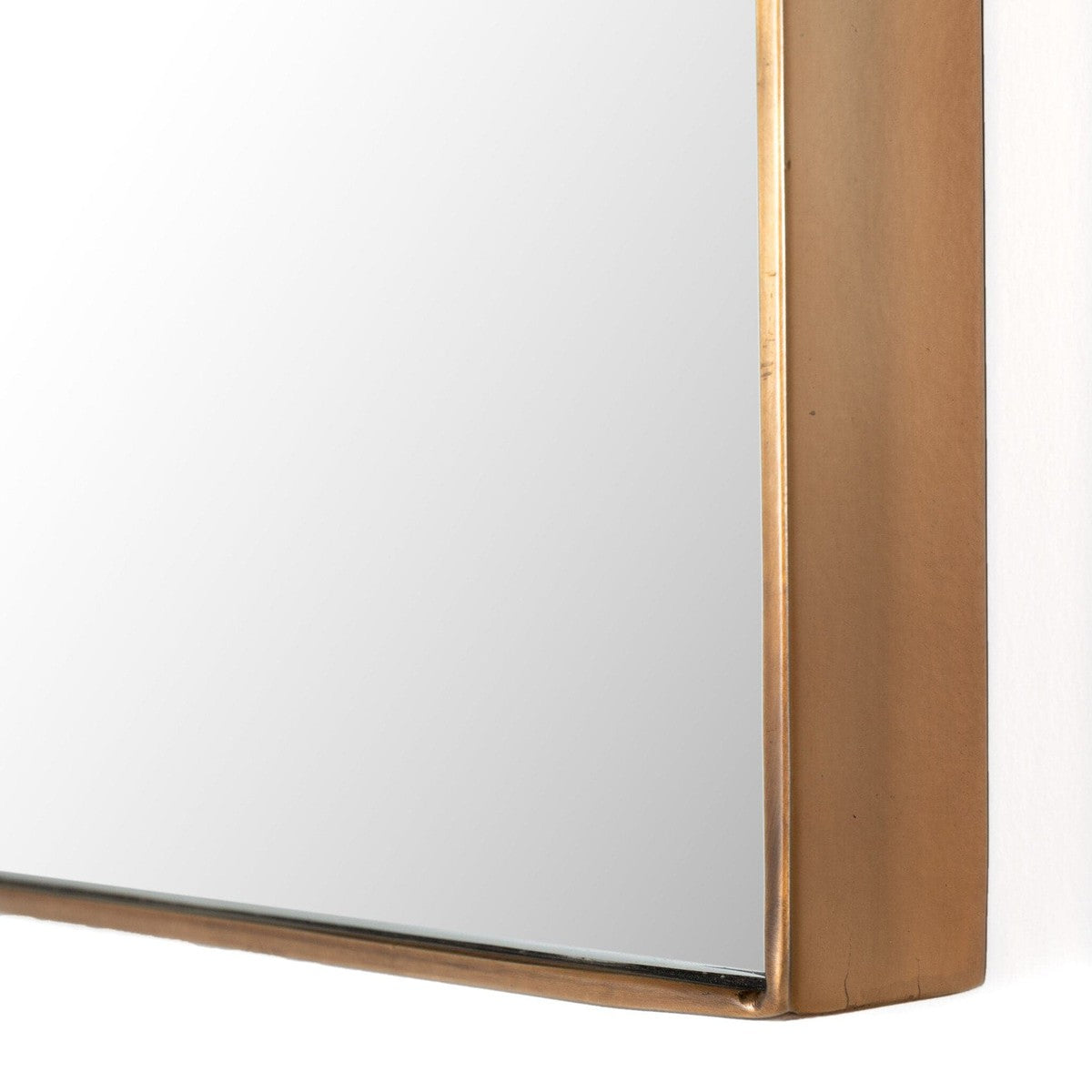 Georgina Small Mirror - Polished Brass