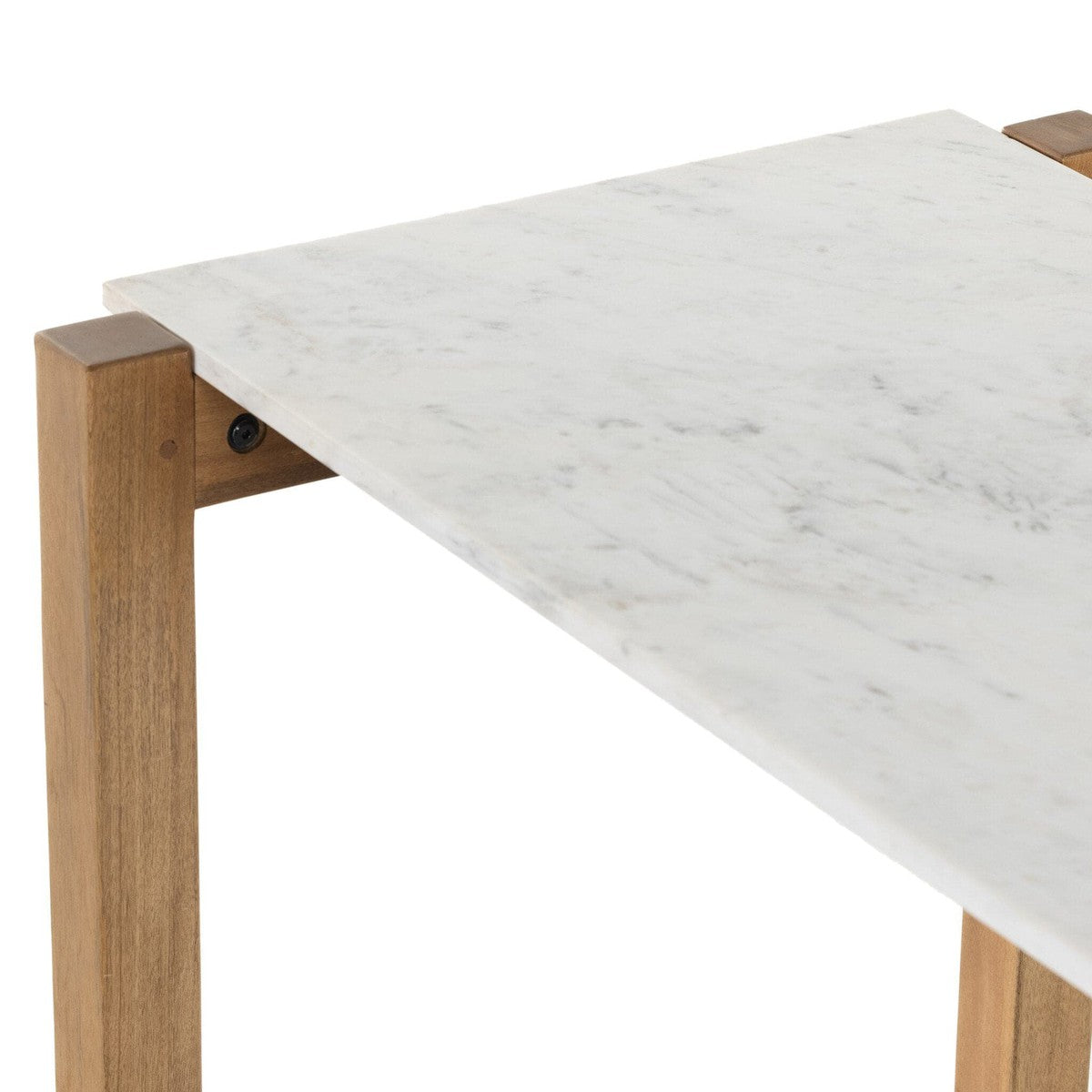 Scout Bar & Counter Table - Honed White Marble