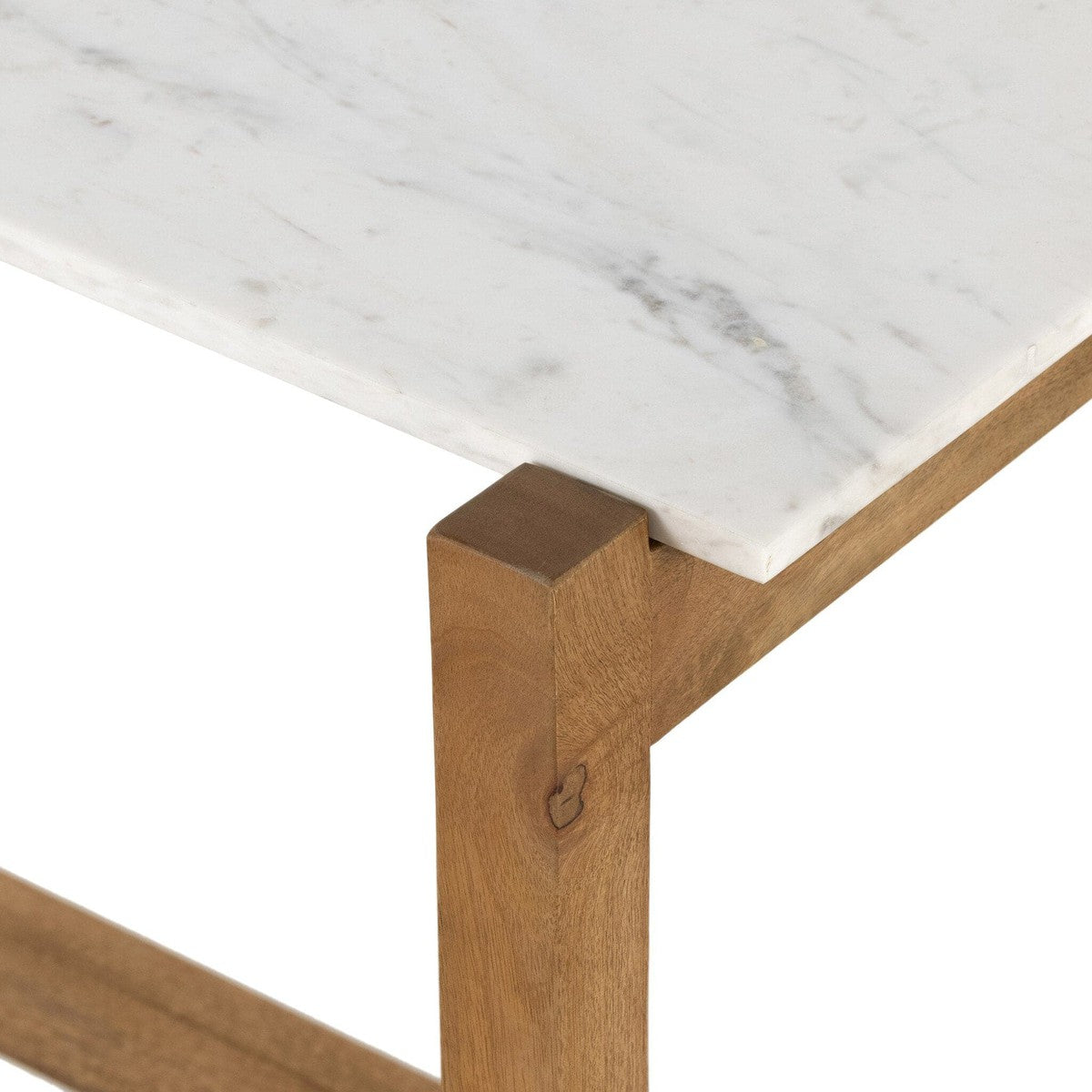 Scout Bar & Counter Table - Honed White Marble