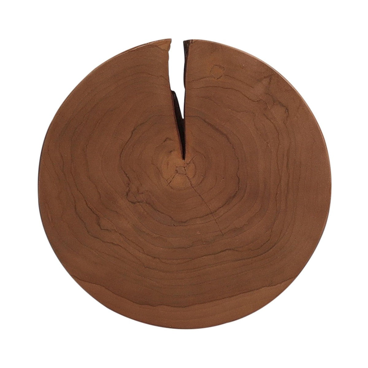 Petros Outdoor End Table - Natural Teak