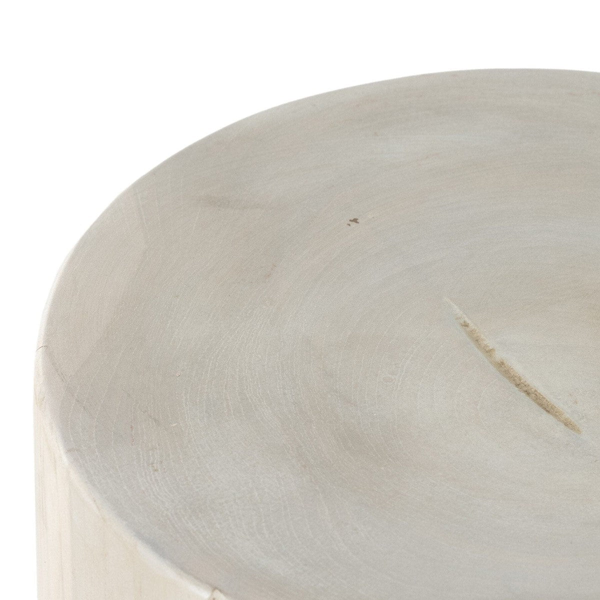 Petros Outdoor End Table - Ivory Teak