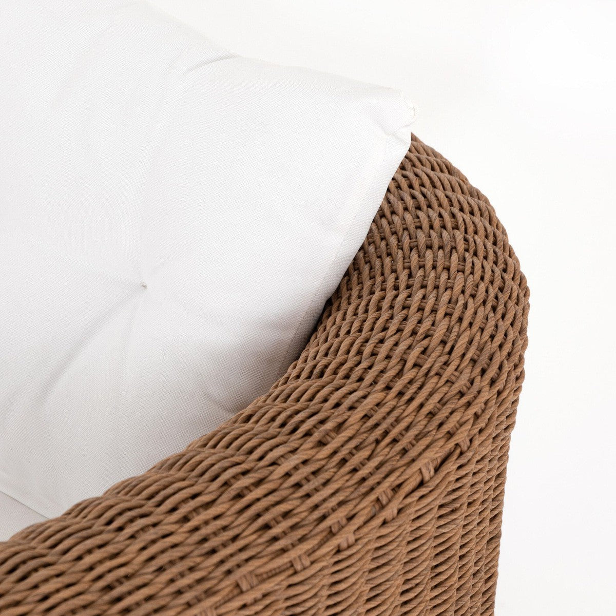 Tucson Woven Outdoor Chair - Stinson White