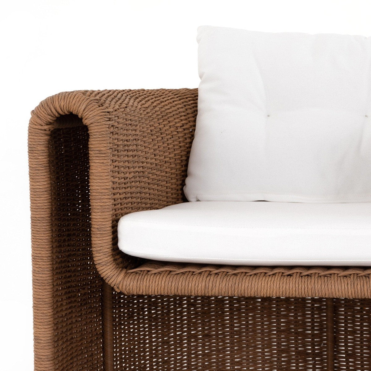 Tucson Woven Outdoor Chair - Stinson White