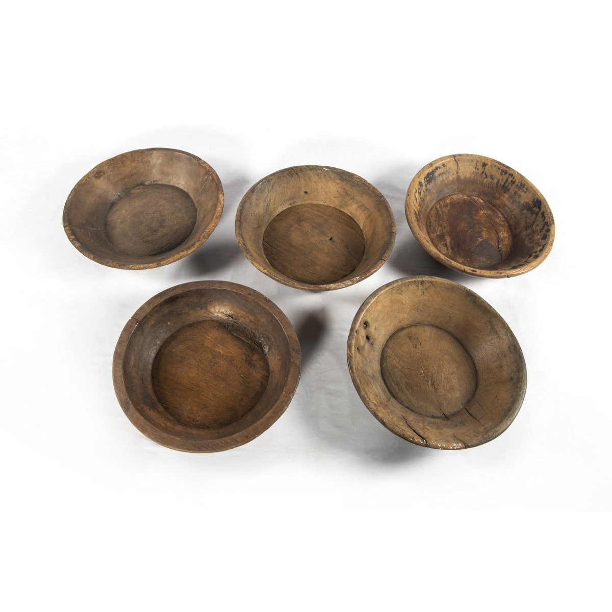 Found Wooden Bowl - Reclaimed Natural