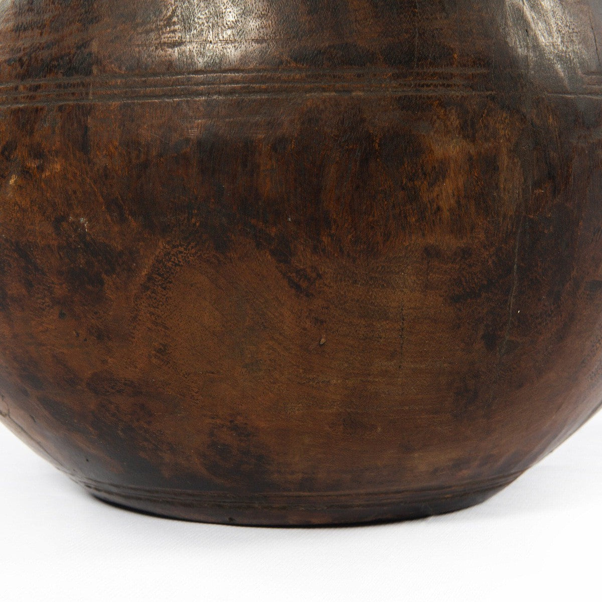 Found Wooden Jar - Reclaimed Natural