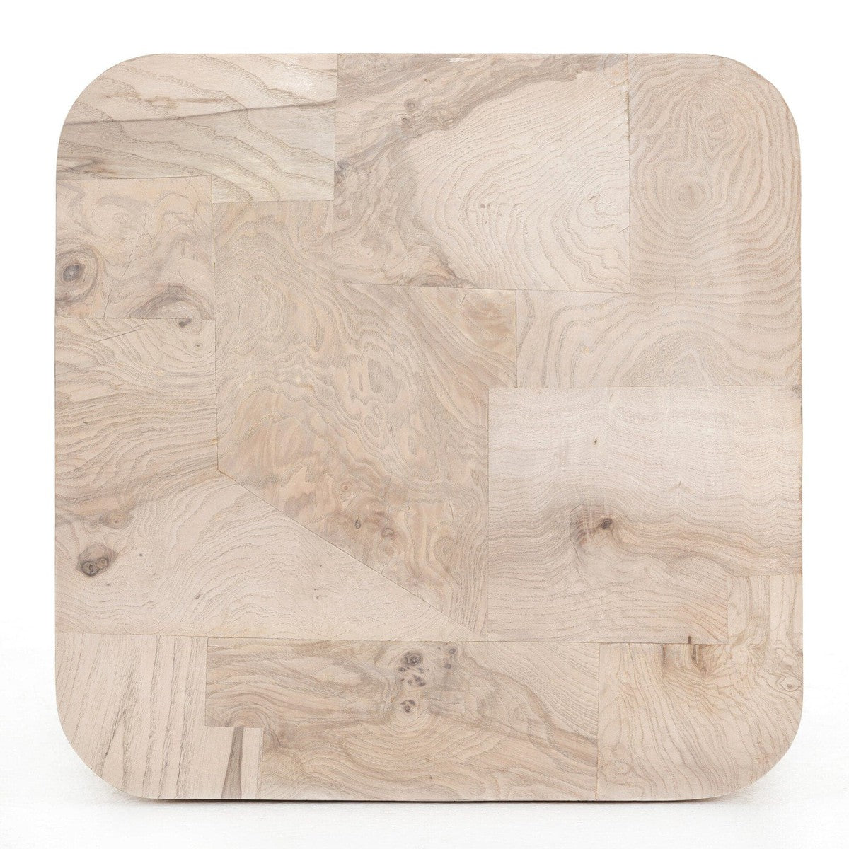 Blanco End Table - Bleached Burl