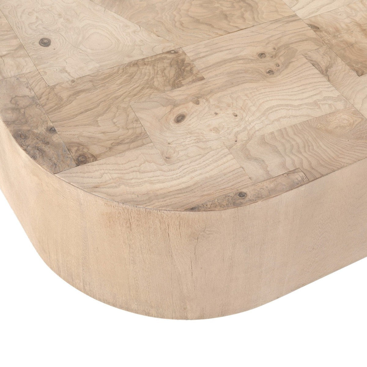 Blanco Coffee Table - Bleached Burl