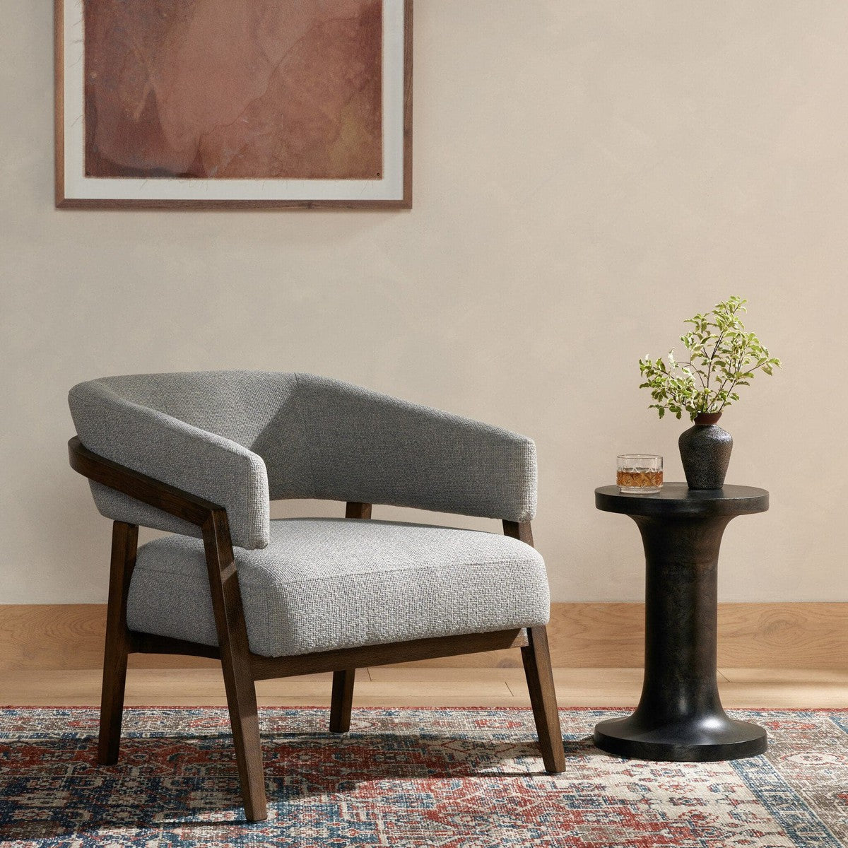Dexter Chair - Gibson Silver