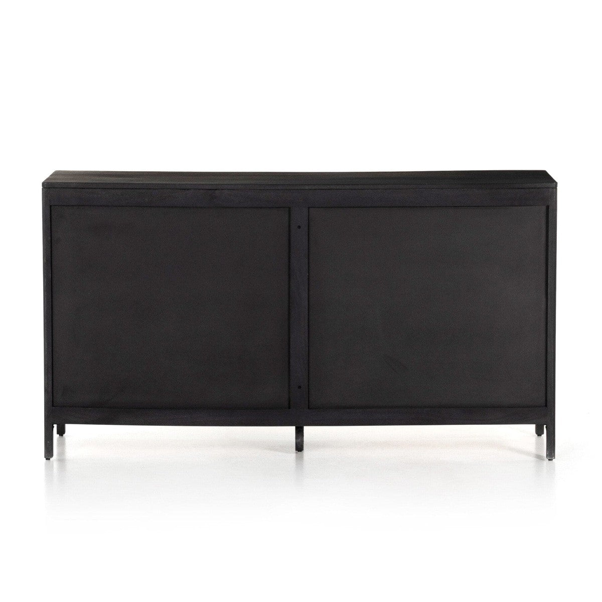 Sydney 6 Drawer Dresser - Natural Cane and Black