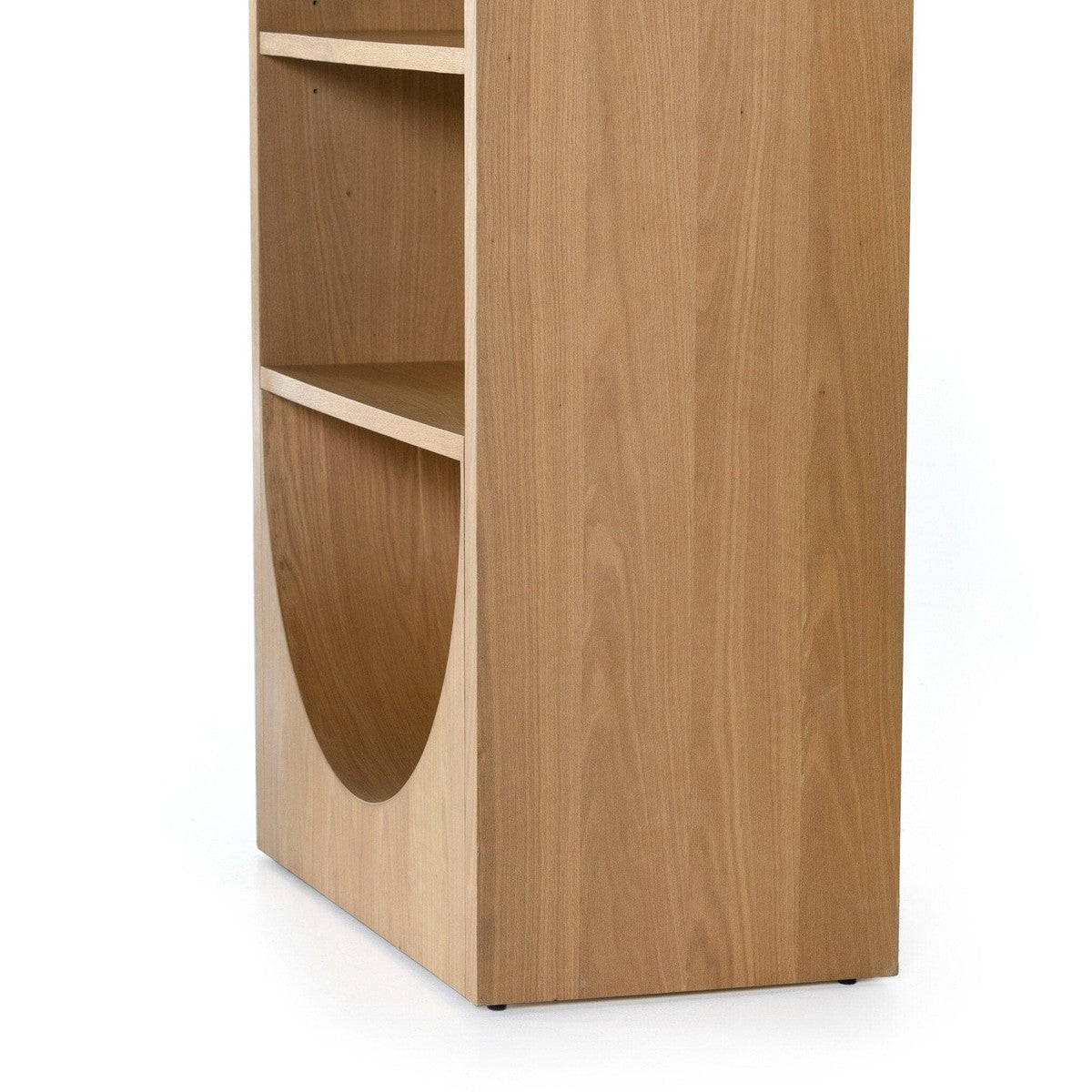 Higgs Bookcase - Honey Oak Veneer