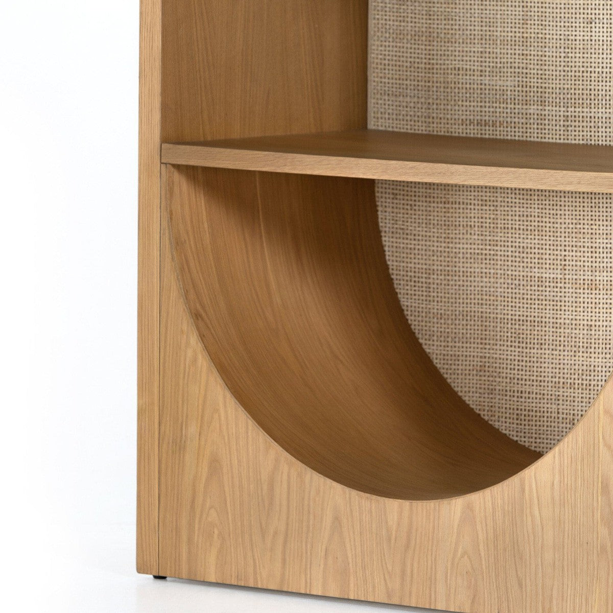 Higgs Bookcase - Honey Oak Veneer