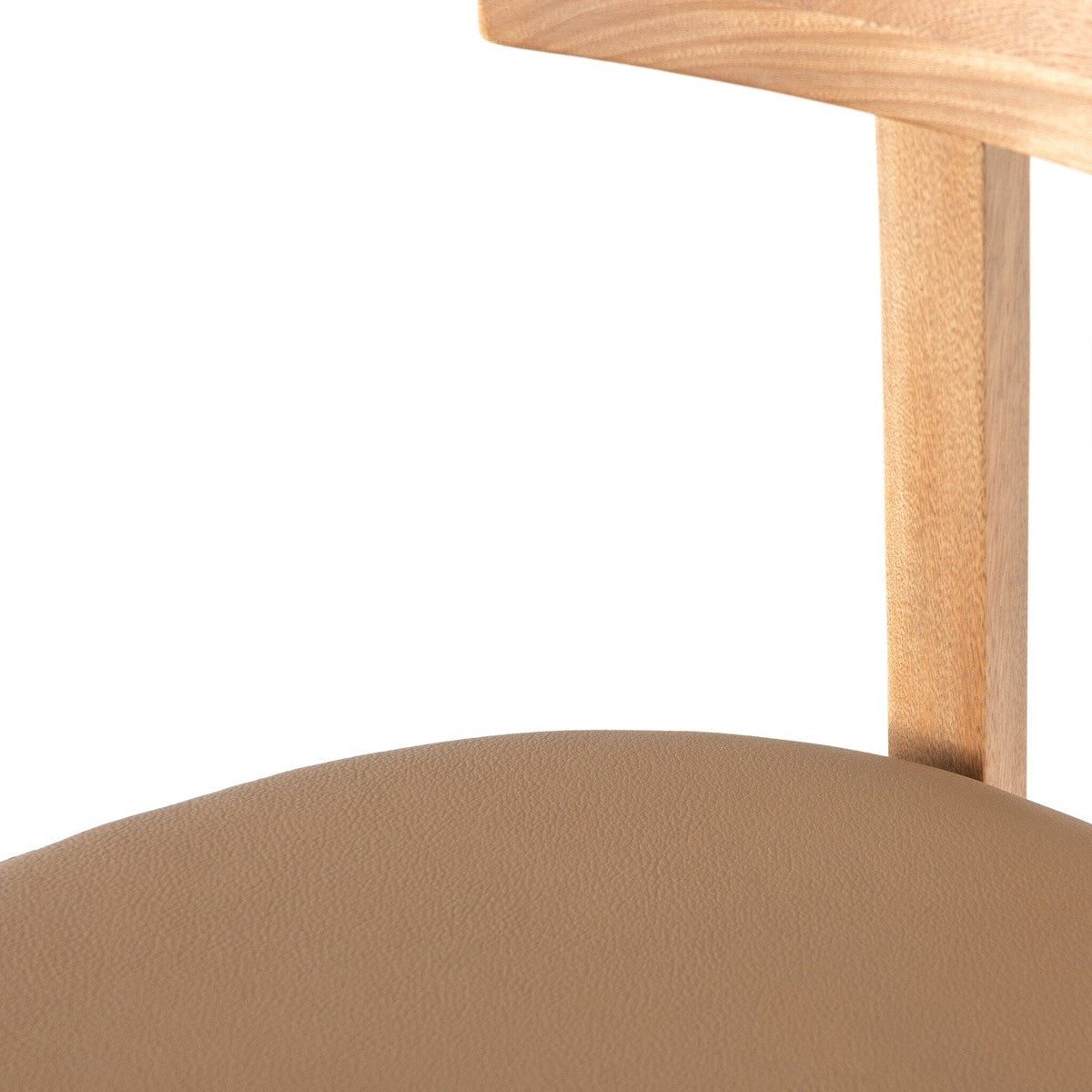 Tex Bar + Counter Stool - Natural Leather