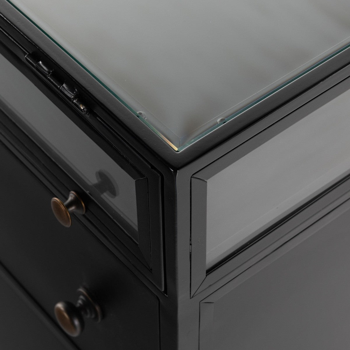 Shadow Box Nightstand - Black