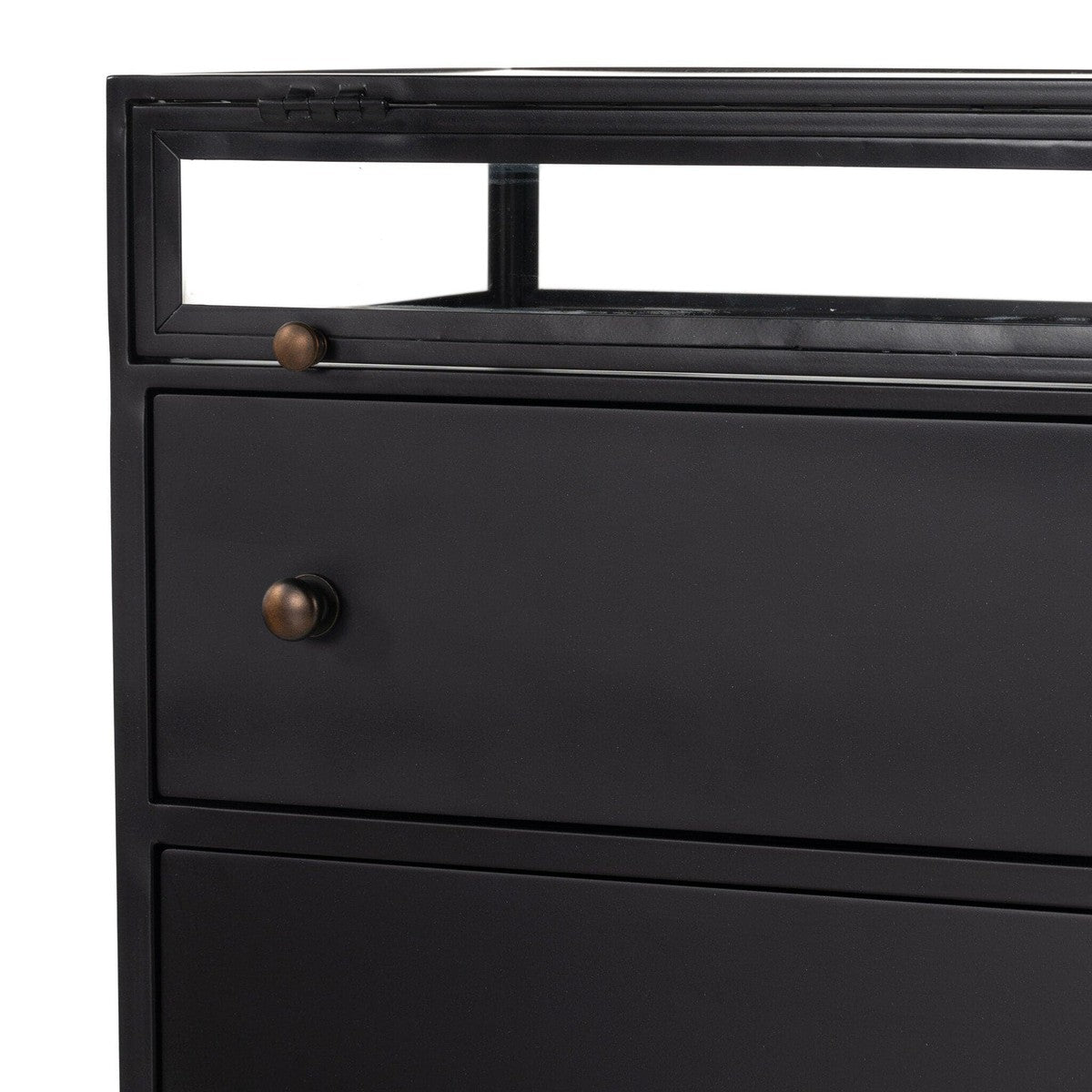 Shadow Box Nightstand - Black