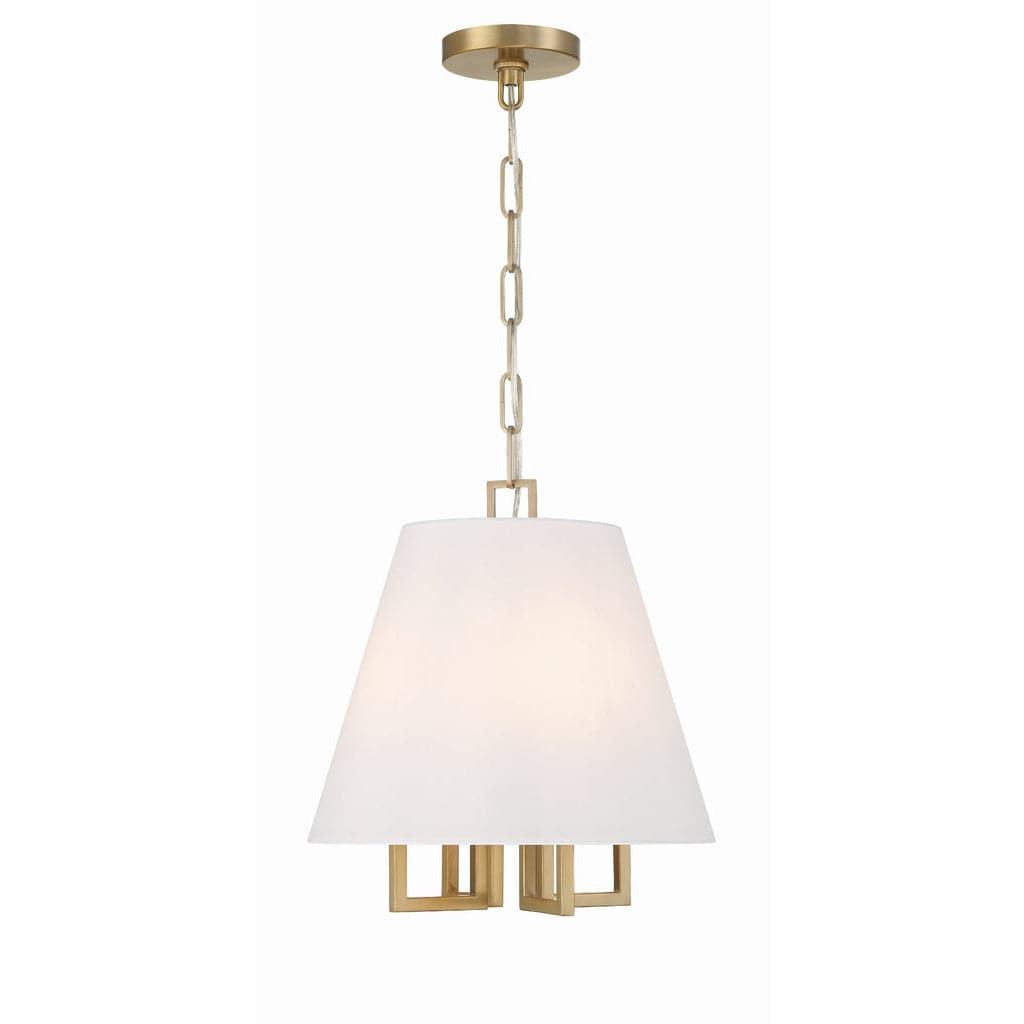 Libby Langdon Westwood 4 Lt Nickel Mini Chandelier-Crystorama Lighting Company-CRYSTO-2254-VG-ChandeliersVibrant Gold-2-France and Son