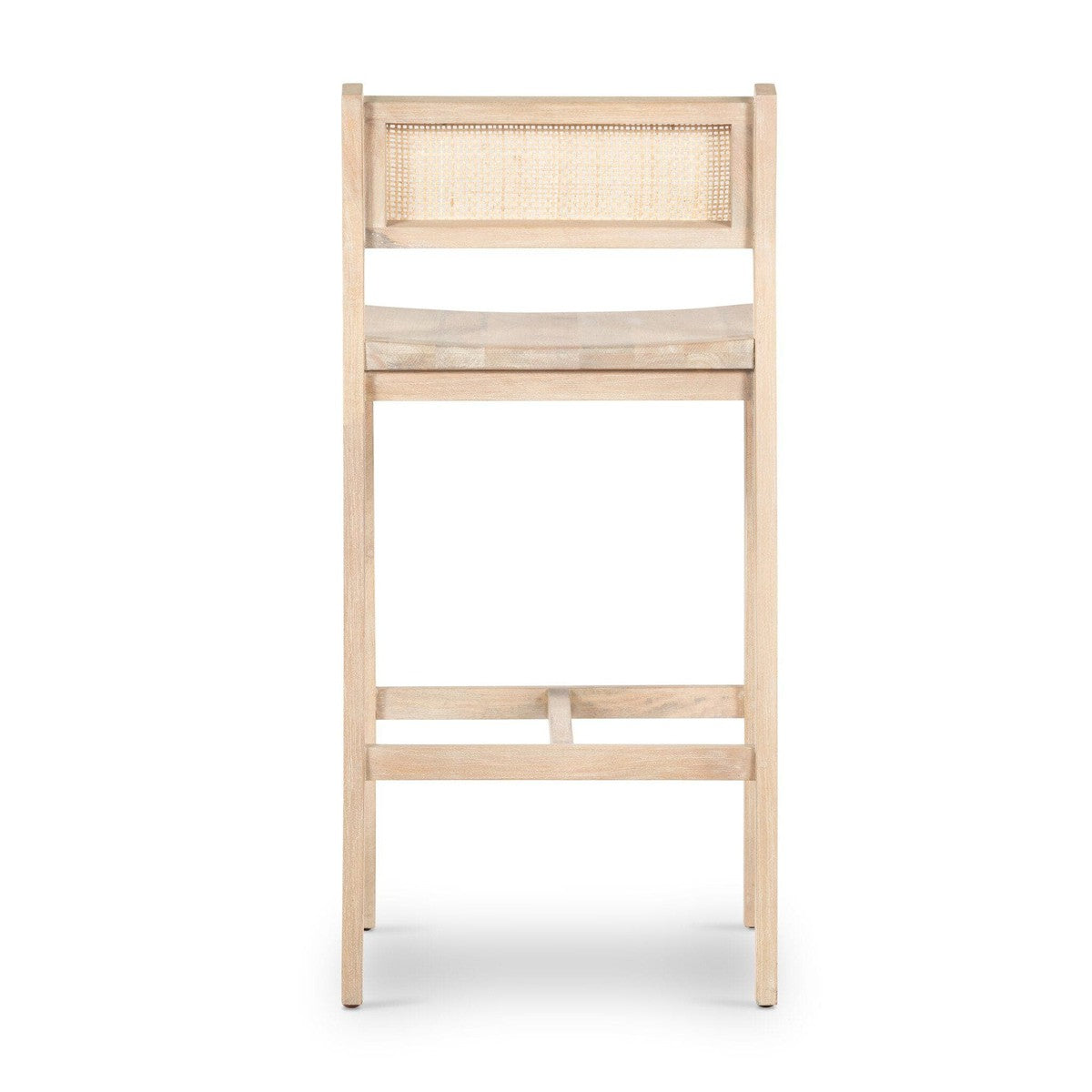 Clarita Bar + Counter Stool - White Wash Mango