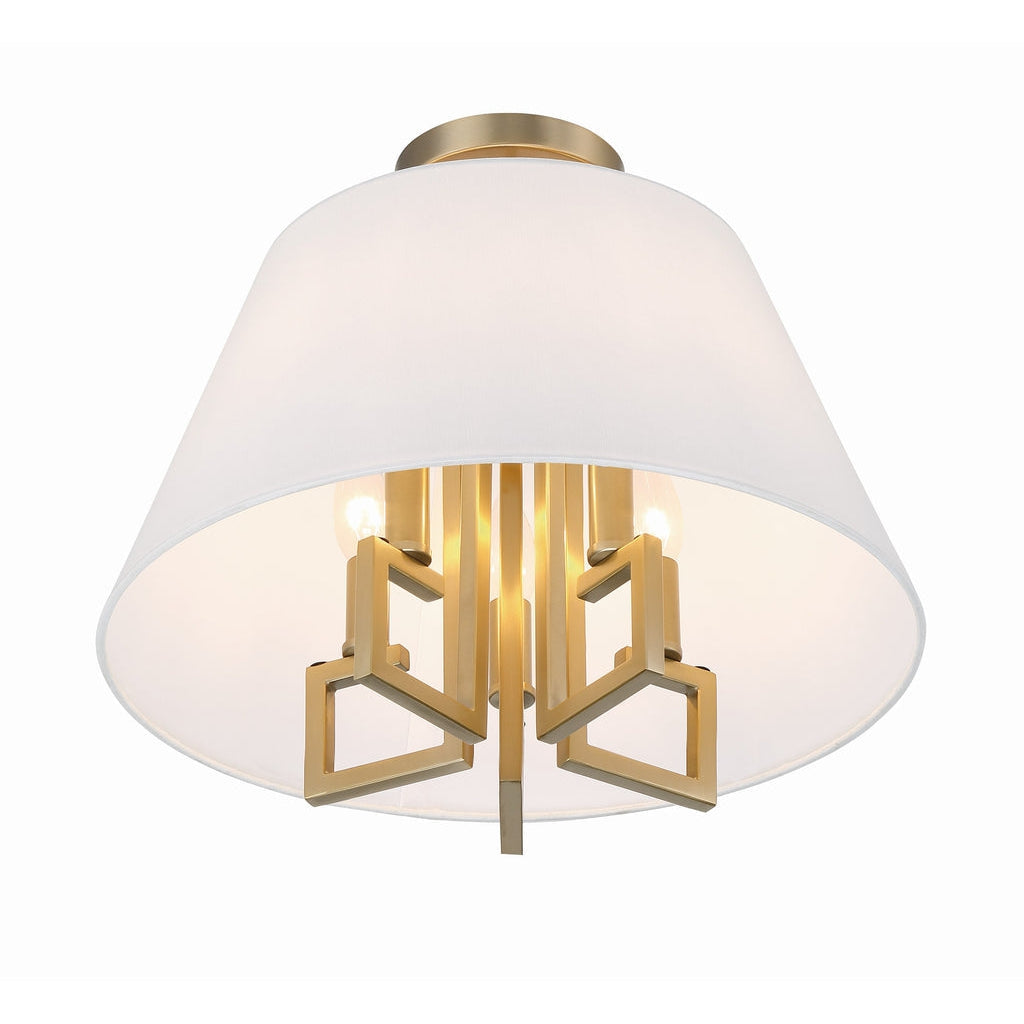 Libby Langdon Westwood 5 Light Ceiling Mount-Crystorama Lighting Company-CRYSTO-2255-VG_CEILING-Flush Mounts-1-France and Son