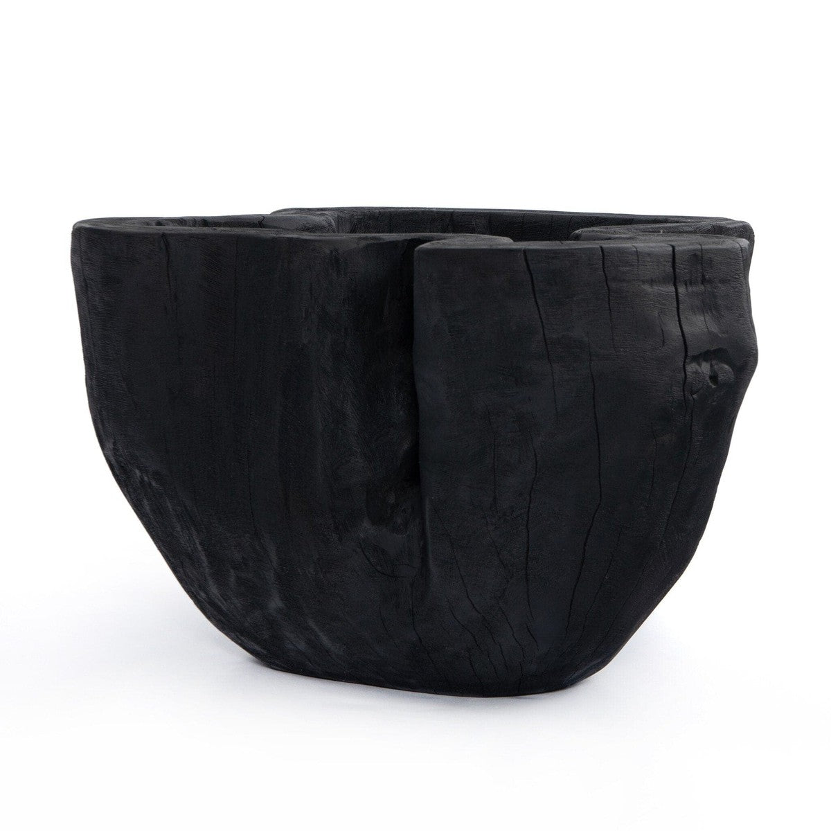 Live Edge Bowl - Carbonized Black