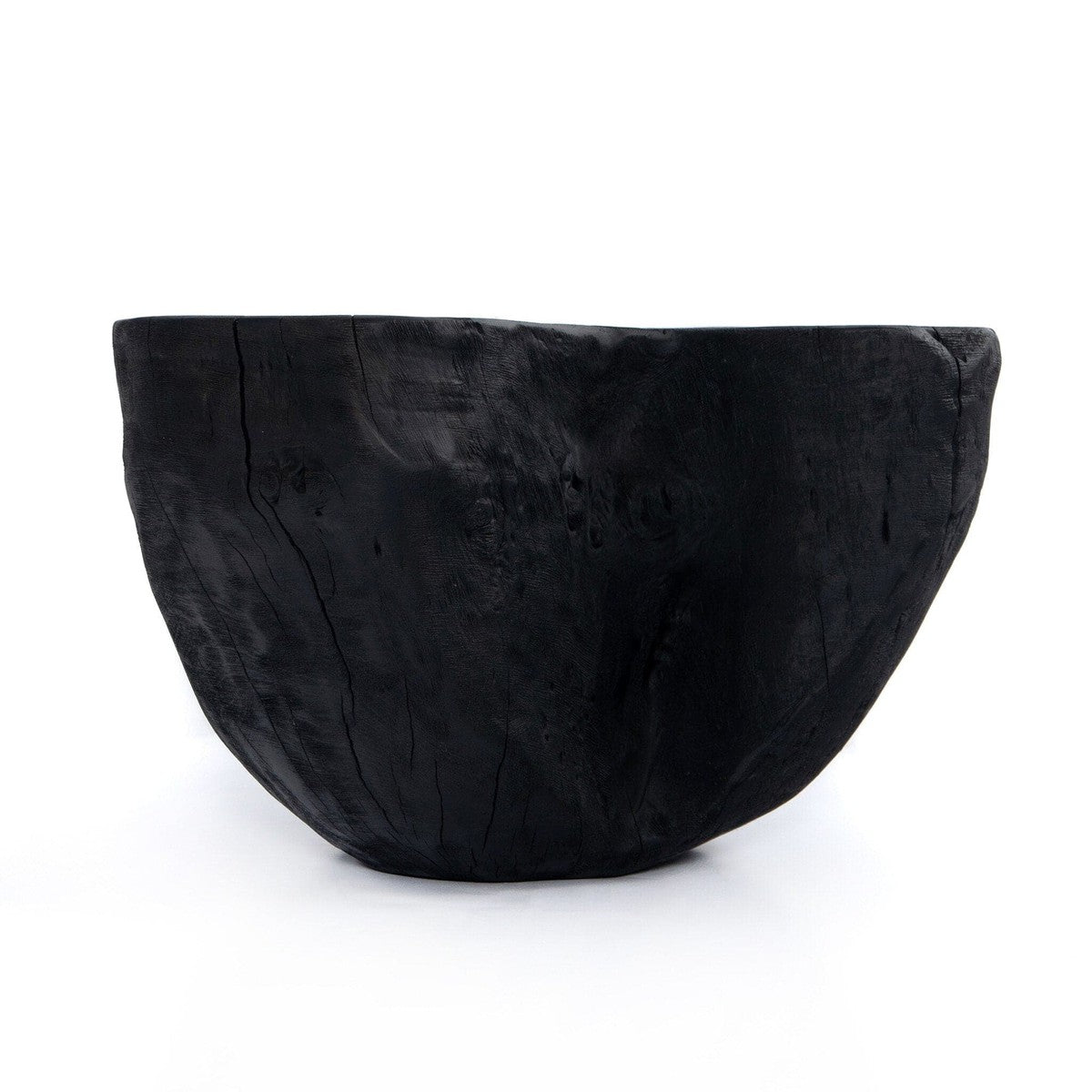 Live Edge Bowl - Carbonized Black