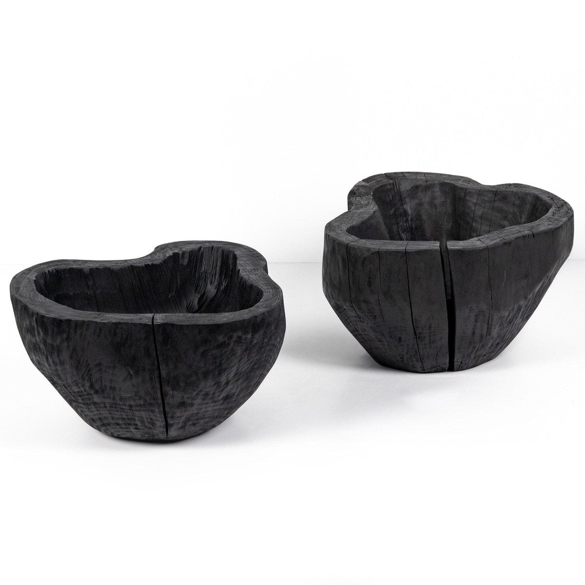 Live Edge Bowl - Carbonized Black