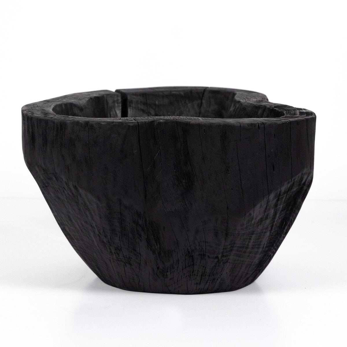 Live Edge Bowl - Carbonized Black