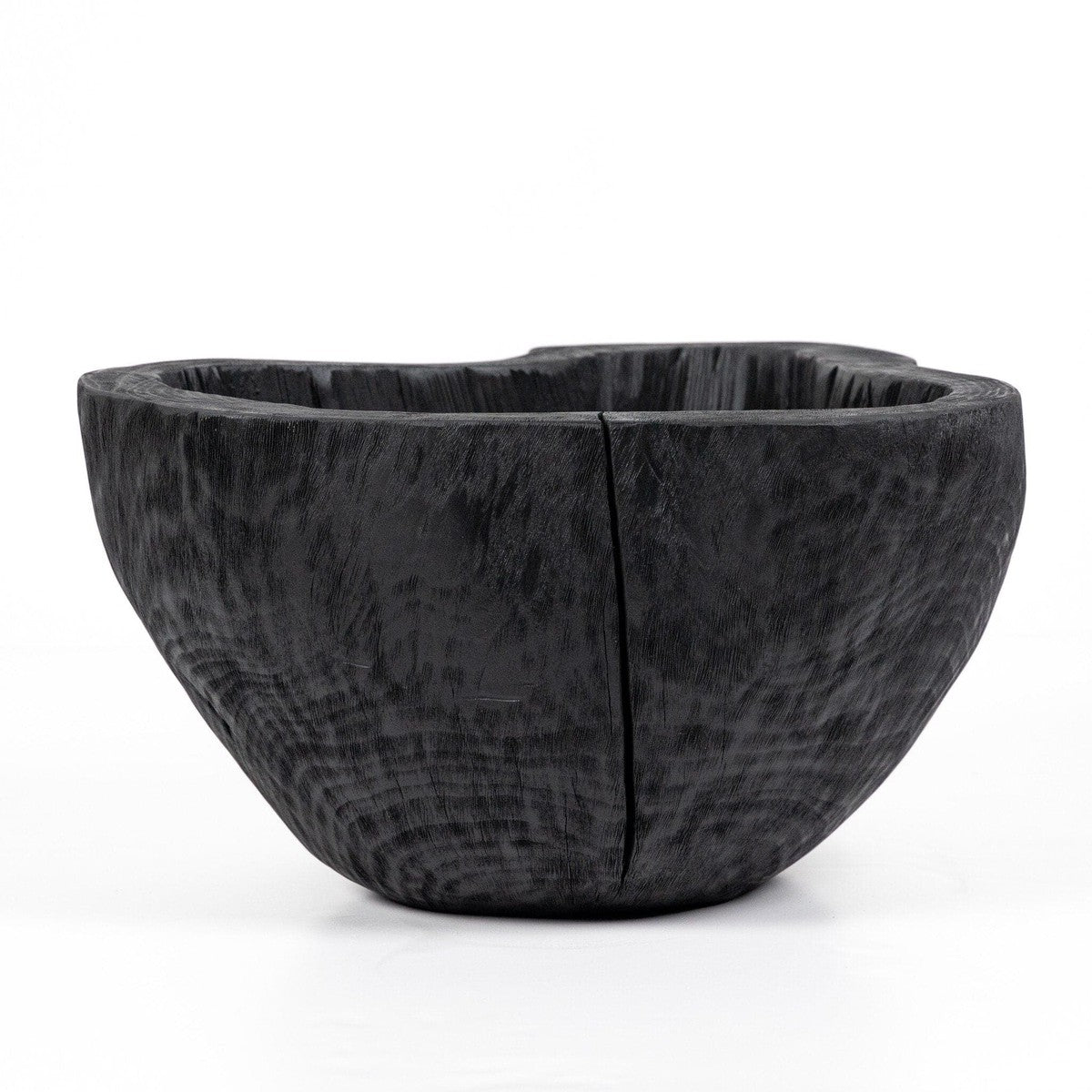 Live Edge Bowl - Carbonized Black