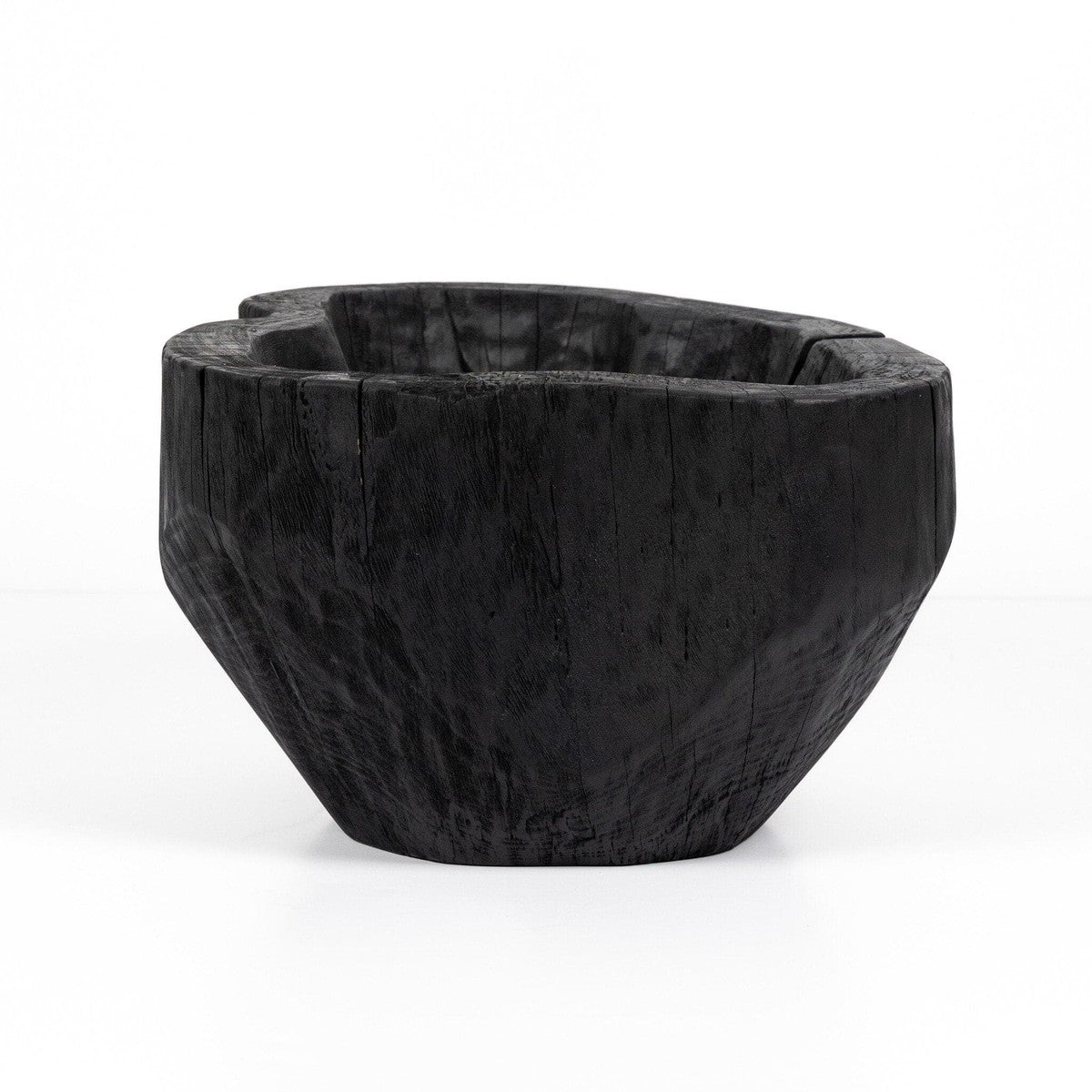 Live Edge Bowl - Carbonized Black