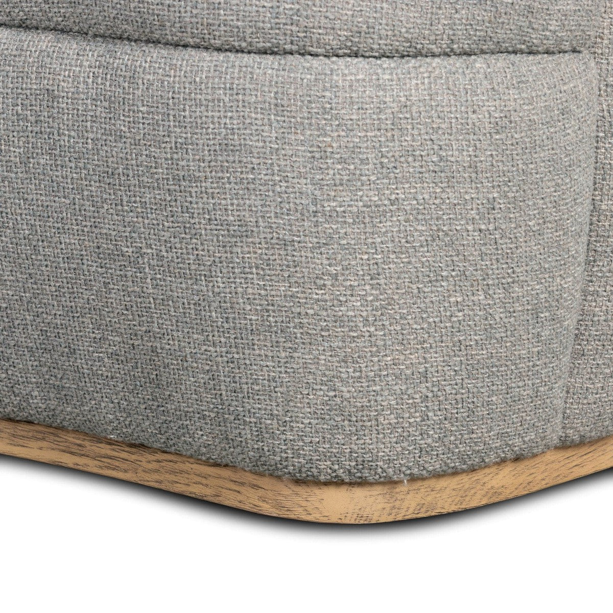 Sandie Swivel Chair - Gibson Silver