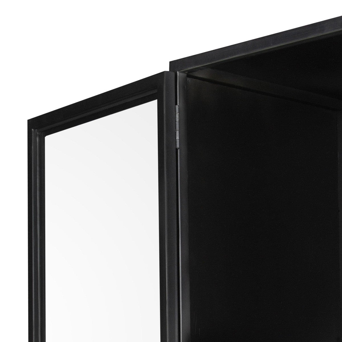 Shadow Box Cabinet - Black