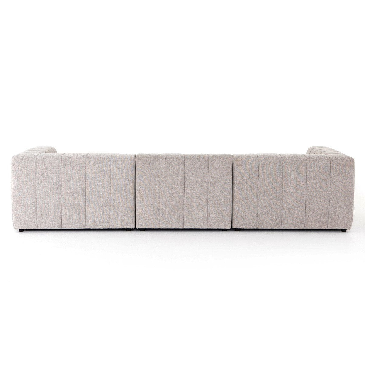 Langham Channeled 3-Piece Sectional - Napa Sandstone