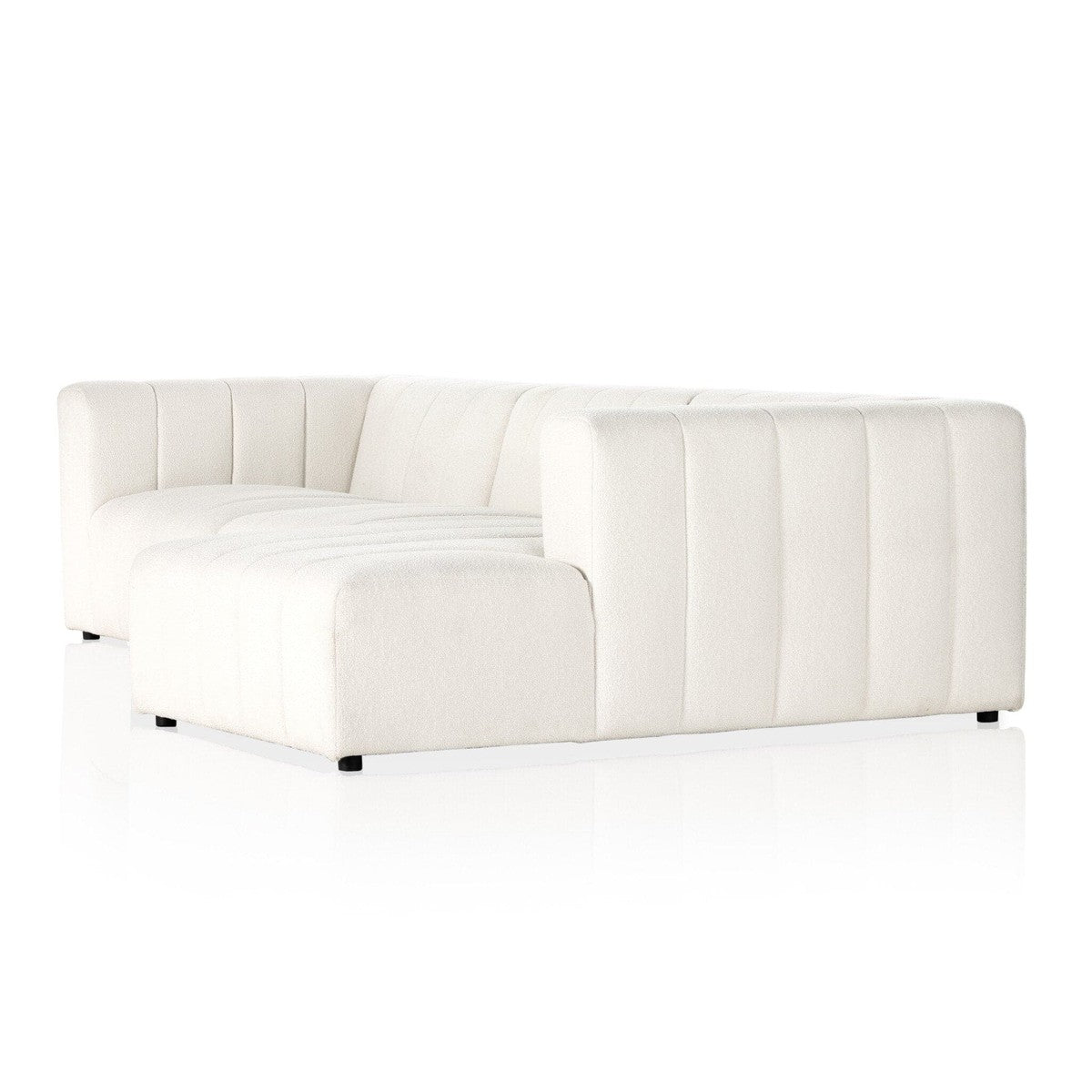 Langham Channeled 3-Piece Sectional - Fayette Cloud