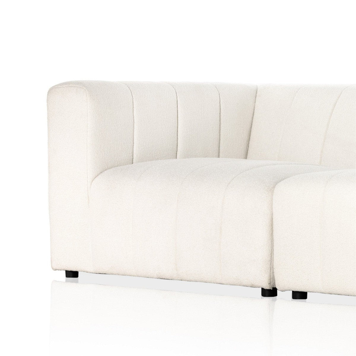 Langham Channeled 3-Piece Sectional - Fayette Cloud