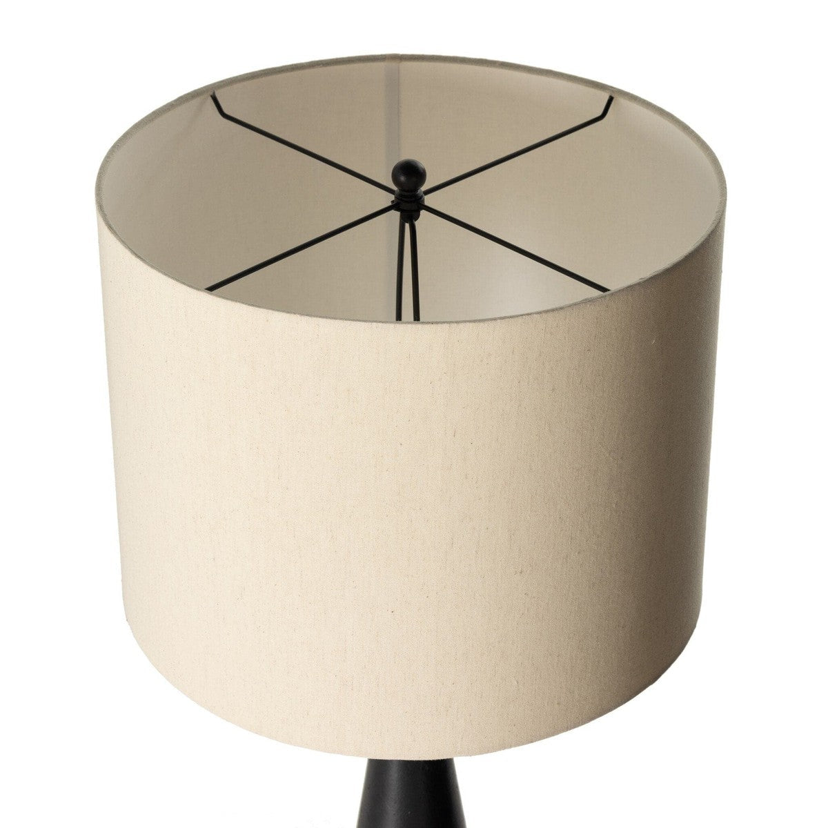 Innes Floor Lamp - Matte Black Cast Aluminum